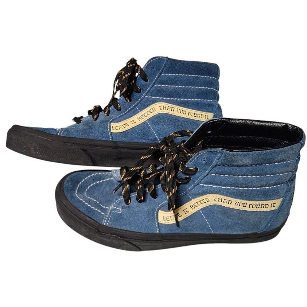 Vans x Parks Project Sk8-Hi "Leave It Better Than You Found It" Suede W8 M6.5